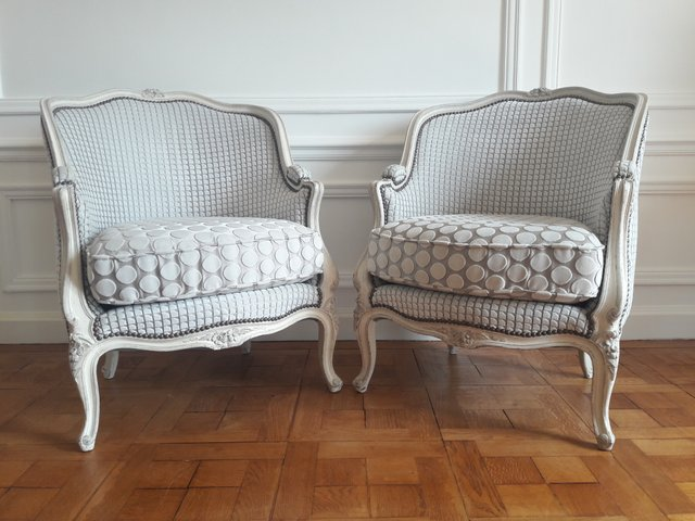 Antike Sessel im Louis XVI-Stil, 2er Set | Antike sessel, Sessel .