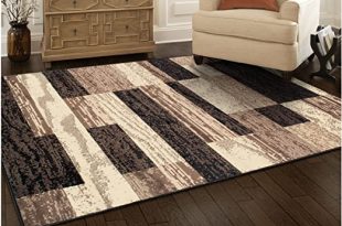 Amazon.com: Superior Modern Rockwood Collection Area Rug, 8mm Pile .