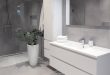 Graue Badezimmer-Designs | Badezimmer design, Badezimmer grau .