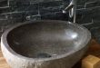 Lavastone Pebble Basin Tiles | Stone bathroom sink, Stone bathroom .