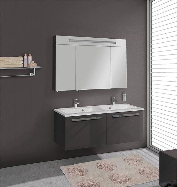 Badezimmer-Eitelkeiten mit Oberteilen, ein moderner Ausblick auf .