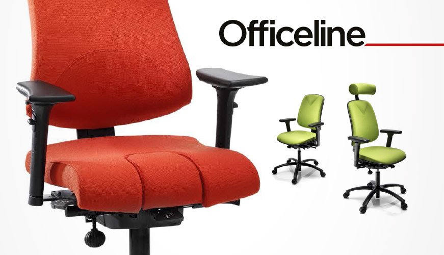 Ergonomische Bürostühle von Officeline | sitz-art Lübe