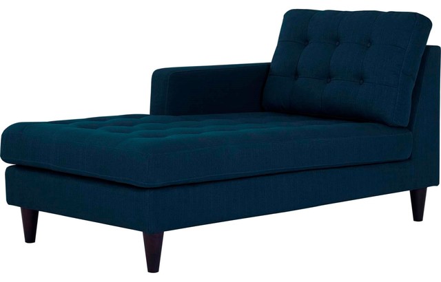 Modern Contemporary Urban Living Left Arm Chaise Lounge Chair .