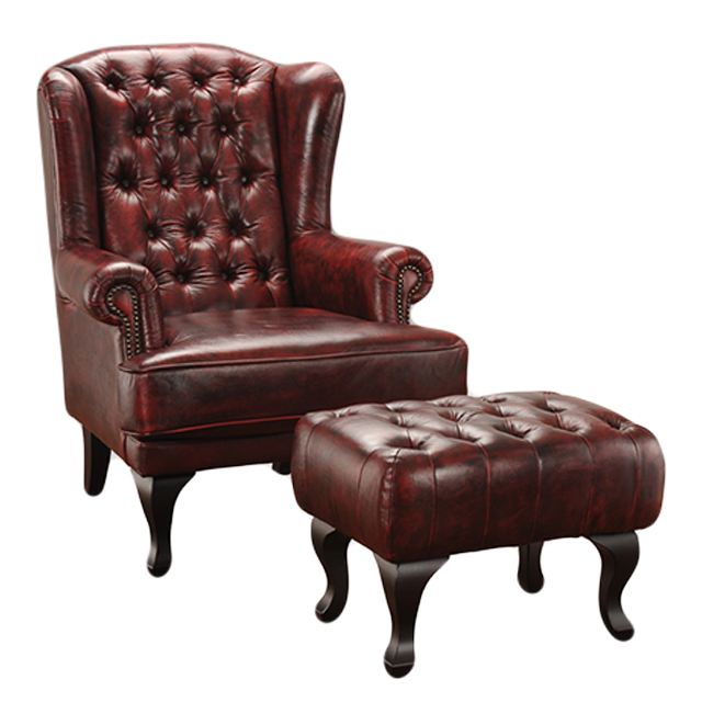 Classic Chesterfield Leather Chair - 329 - Buy Chesterfield Chair .