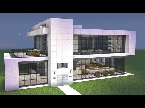 Minecraft einfaches modernes Haus-Design #einfaches #Hausdesign .