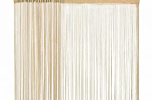 Amazon.de: Lingjiushopping Fadenvorhange 2 Stk. 100 x 250 cm Beige .