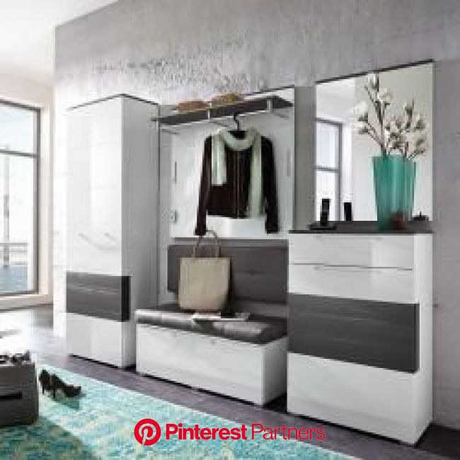 Garderoben Sets & Kompaktgarderoben in 2020 | Hallway designs .
