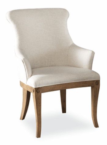 Upholstered Desk Chairs for Women | Hickory White Upholstered Arm .