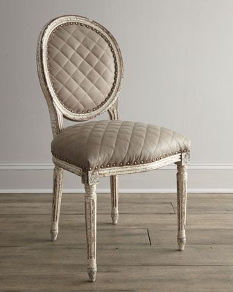 Old Hickory Tannery Limestone Side Chair | Furnitu