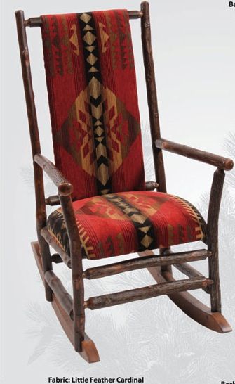 Hickory Rocking Chair 1289 | Schaukelstuhl, Rustikaler stuhl und .