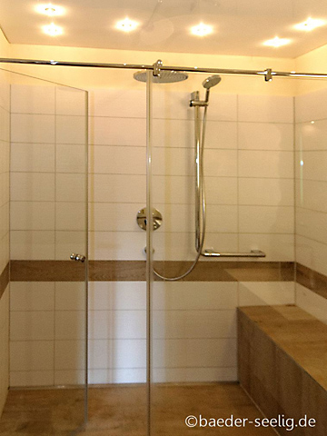 Fliesen in Holzoptik im Duschbad Ideen für Ihr Bad. BÄDER SEEL