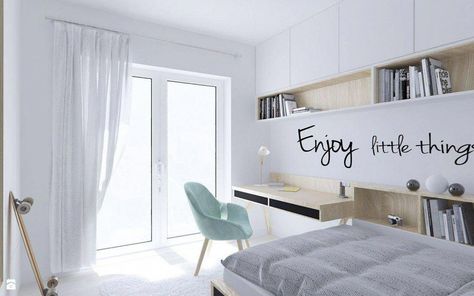 Kleines Schlafzimmer, das Idee verziert #einrichten #kleineräume .