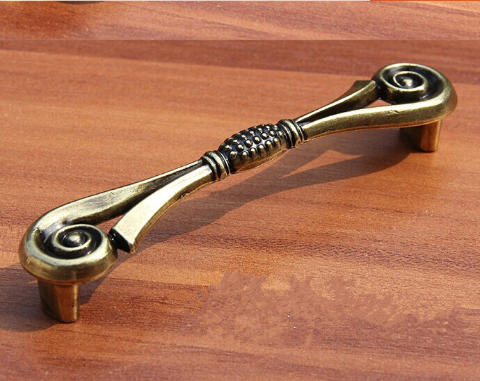 128mm bronze küchenschrank handgriff altmessing kommodenschublade .