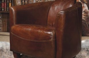 Echtleder Vintage Sessel Ledersessel Design Lounge Clubsessel Sofa .