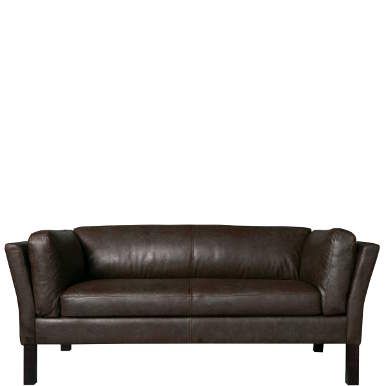 BARITONE Sofa 2-Sitzer | Ledersofa, Designklassiker und Ledersess