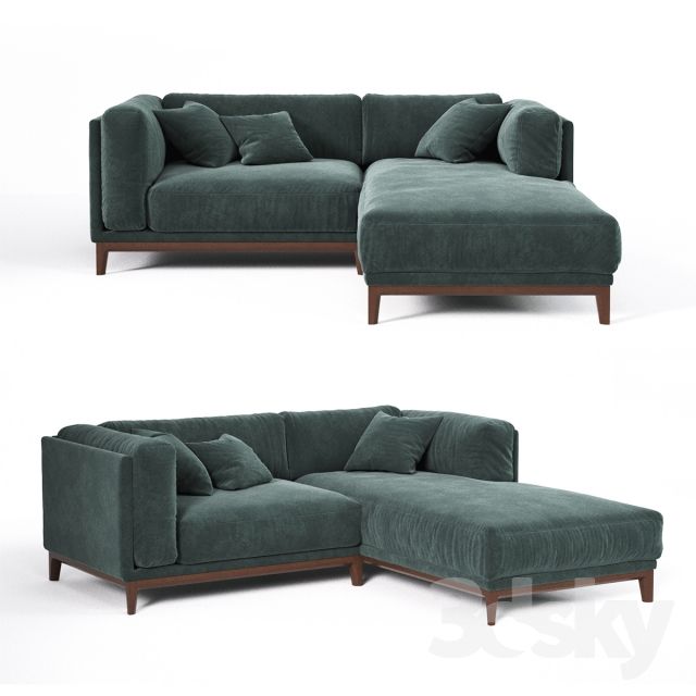 love seat sofa unit CASE 940x1950 (art.913 / 914) in 2020 | Sofa .