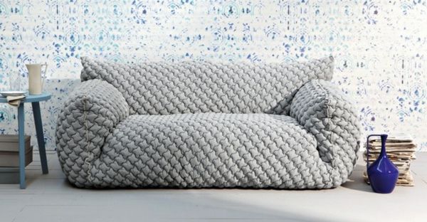 Designer Sofa mit abnehmbarem Bezug -von Nuvola | Sofa design .