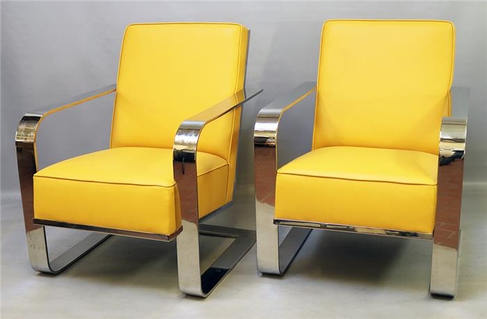 Freischwinger-Lounge-Sessel by Ralph Lauren Co. on artn