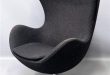 Lounge-Sessel Egg Chair, Modell 3317 by Arne Jacobsen on artn