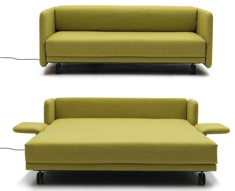 Image for Sleeping Sofa Beds Lazy Luxury Sleeper: Convertible Push .