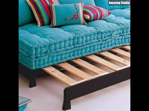 Marokkanische Möbel Blaues Sofa - YouTu