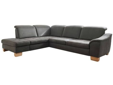 ComfortPlan Ecksofa Infinity /Grau, Mikrofaser | Sofa, Couch .