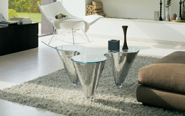 57 examples of designer glass table
