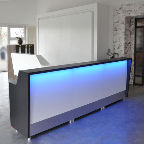 Empfang und #Counter mit LED-Beleuchtung, modulares System mit .