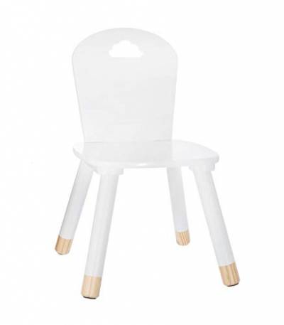 Wolken-Dekor Farbe ROSA Stuhl aus Holz für Kinder Möbel & Zubehör .