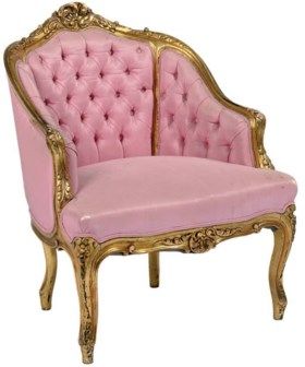 A LOUIS XV STYLE GILTWOOD CHILD'S BERGERE | Comfy living room .
