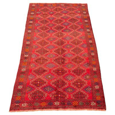 Isabelline One-of-a-Kind Laufer Southwestern Hand-Knotted 5'2" x 9 .