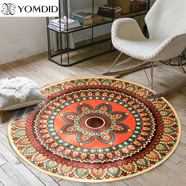 Runde Teppiche | Rugs on carpet, Round rugs, Living room carp