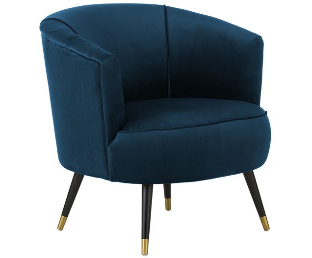 Samt-Sessel Ella | Products in 2019 | Sofa chair, Armchair .