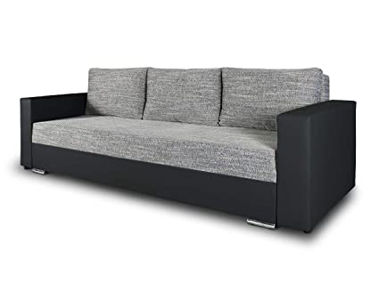 Schlafsofa Bird - Sofa mit Schlaffunktion und Bettkasten .