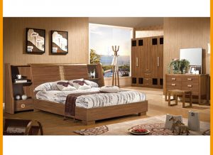 Luxus MDF- Schlafzimmermöbel-Set Kleiderschrank Nacht Stehen .