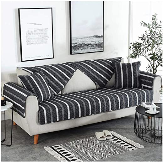 HGblossom Schwarz Streifen Sofa Schonbezüge Couch Möbelbezüge Für .