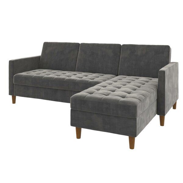 Hollie Reversible Sleeper Sectional | Sleeper sectional, Sectional .