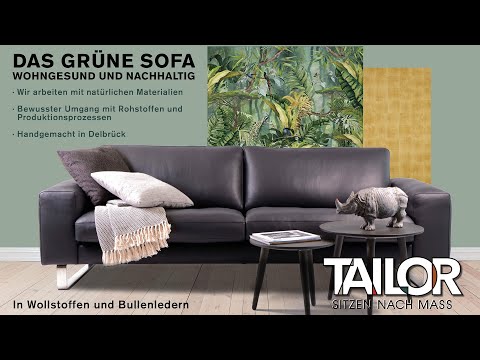 Sofas-Direkt.de I Tailor – Das grüne Sofa: Wohngesund und .
